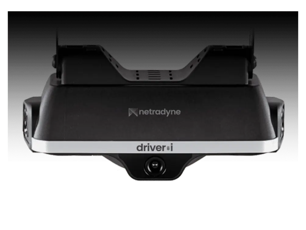 Front view of the Driver•i dashcam. The best for training drivers and managing insurance safety programs